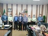 تجلیل از کارکنان نیروی انتظامی شهرستان به مناسبت هفته ناجا