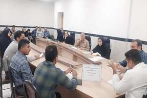 نشست کمیته مدیریت بحران حوادث و بلایا 
