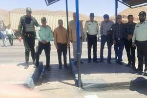تقدیر و تشکر  سرپرست شبکه بهداشت ودرمان ارز پرسنل نیروی انتظامی 