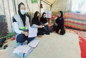 ارائه خدمات جامع سلامت به عشایر منطقه «چاه‌بید» پاسارگاد در قالب اردوی جهادیپاسارگاد