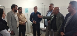 تجهیز مرکز جامع سلامت شهری و روستایی مادرسلیمان دستگاه EKGاهدایی خیرین سلامت شهرستان پاسارگاد  