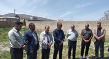 تقدیر و تشکر از خانواده مرحوم الله‌مراد مهرآور جهت اهدای زمین به اورژانس ۱۱۵ نعیم‌آباد
