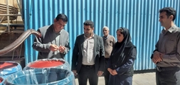 بازدید نوروزی و نمونه برداری از کارخانجات موادغذایی در شهرستان پاسارگاد 