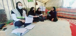ارائه خدمات جامع سلامت به عشایر منطقه «چاه‌بید» پاسارگاد در قالب اردوی جهادیپاسارگاد