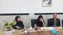 برگزاری جلسه ارتقای کیفی و کمی برنامه‌های غربالگری شنوایی نوزادان و بینایی کودکان ۳ تا ۶ ساله در شهرستان پاسارگاد